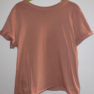 Rusty orange/tan t-shirt